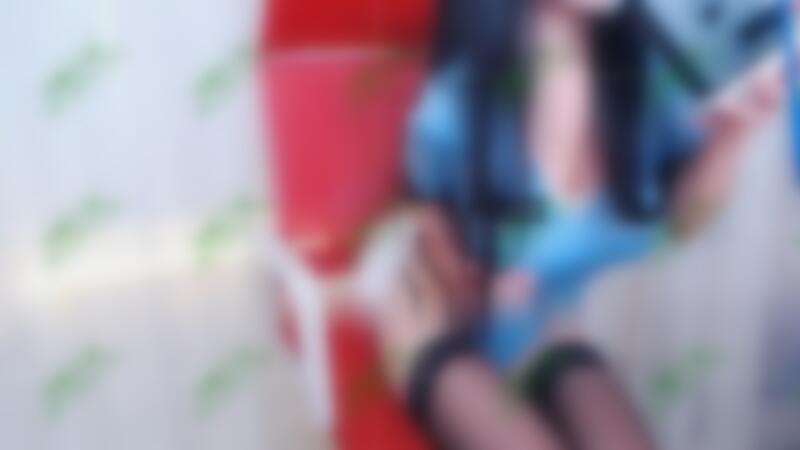 小野猫嗲琪/全服第一平民民-蓝色泳衣