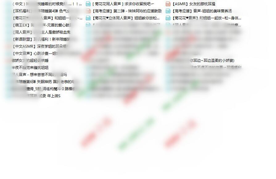 菊花花音声41部（2.44G）