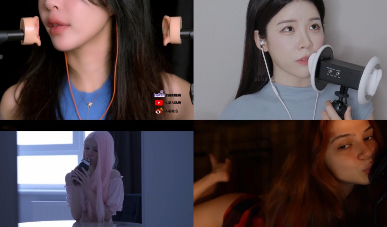 小萌ASMR湿润的耳部清洁丨口腔音+yeonchu ASMR 舔耳 会员视频+Maimy ASMR+SOLY ASMR