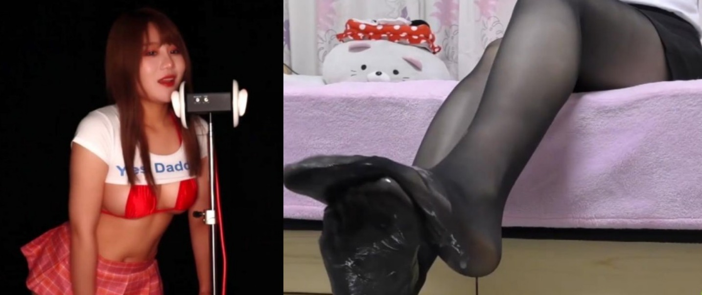 Yui ASMR+ポメ子 - 白色黏液