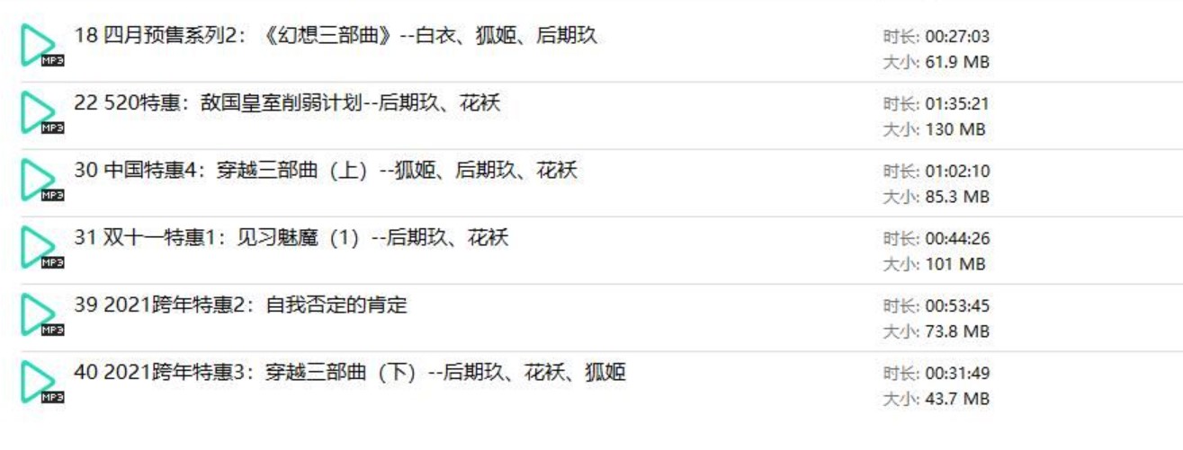 阿木木特惠及番外6部
