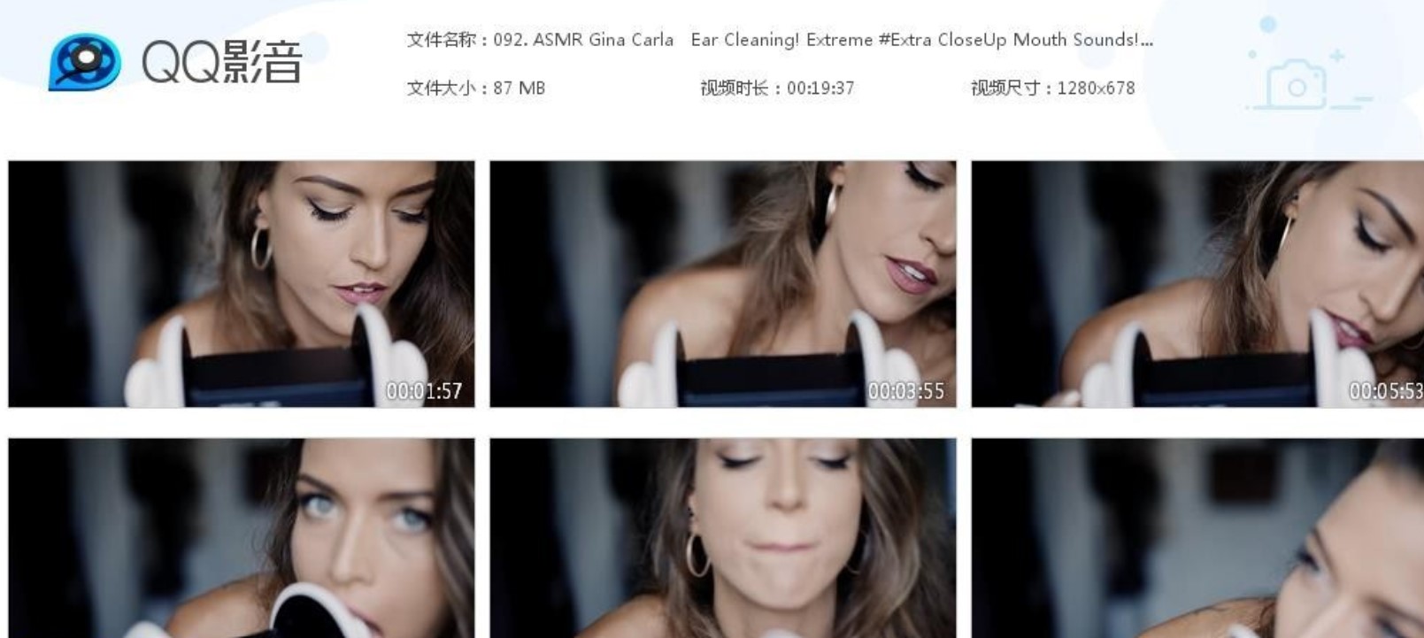 ASMR Gina Carla - 擦耳朵与舔耳朵