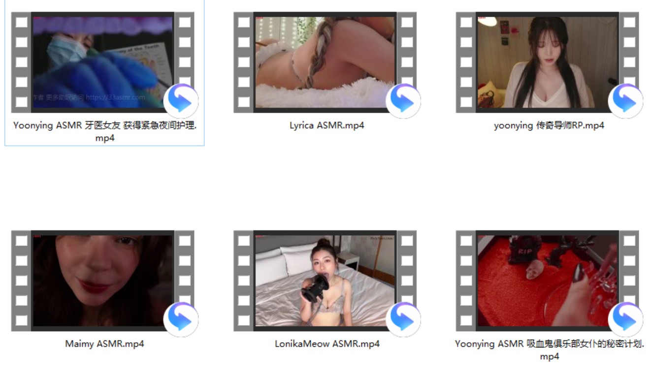 Yoonying ASMR 3V+Lyrica ASMR+LonikaMeow ASMR+Maimy ASMR