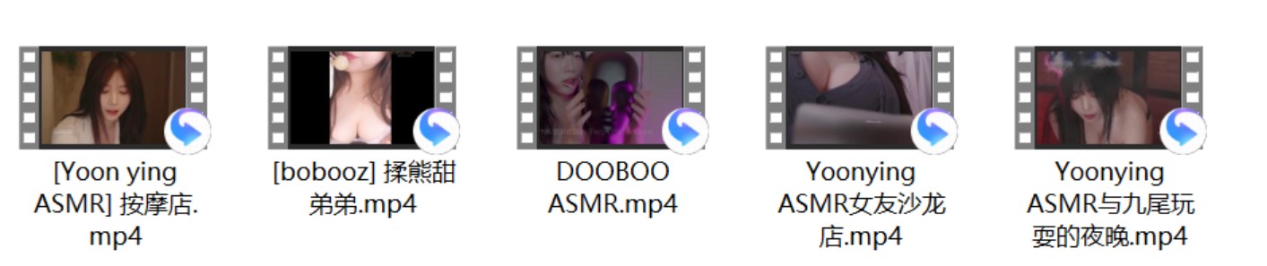 Yoonying ASMR 3V+DOOBOO ASMR+[bobooz]