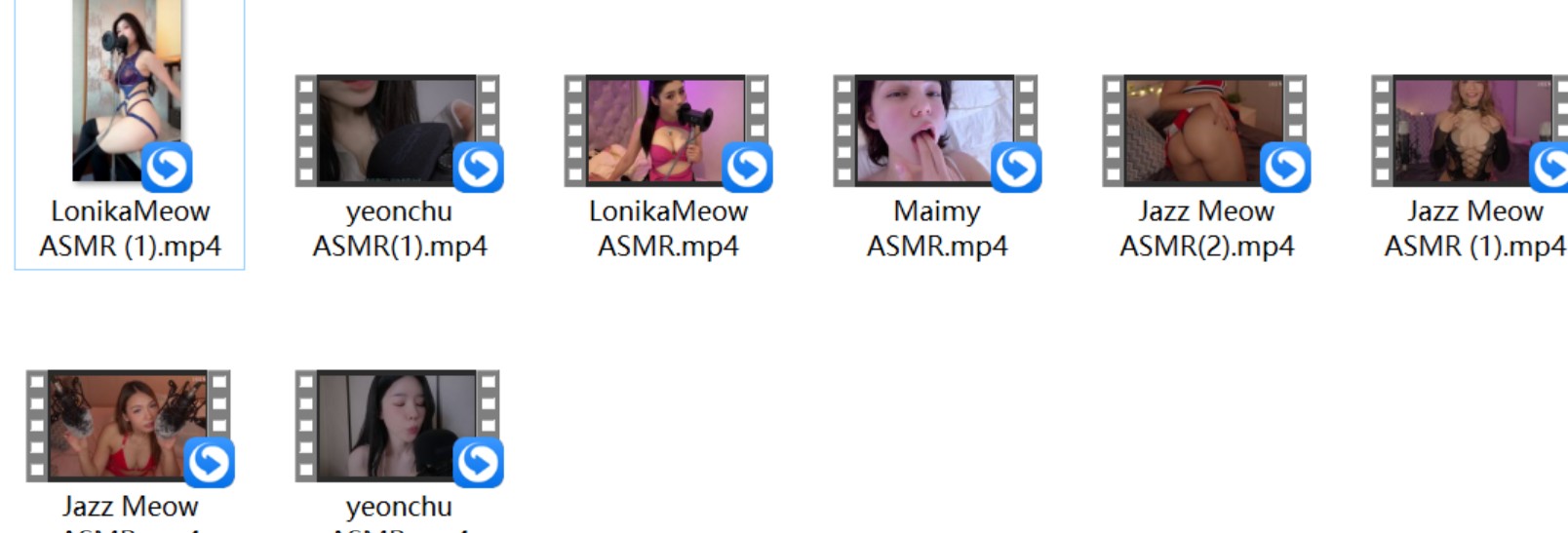 yeonchu ASMR 2V+Jazz Meow ASMR 3V+LonikaMeow ASMR2V+Maimy ASMR